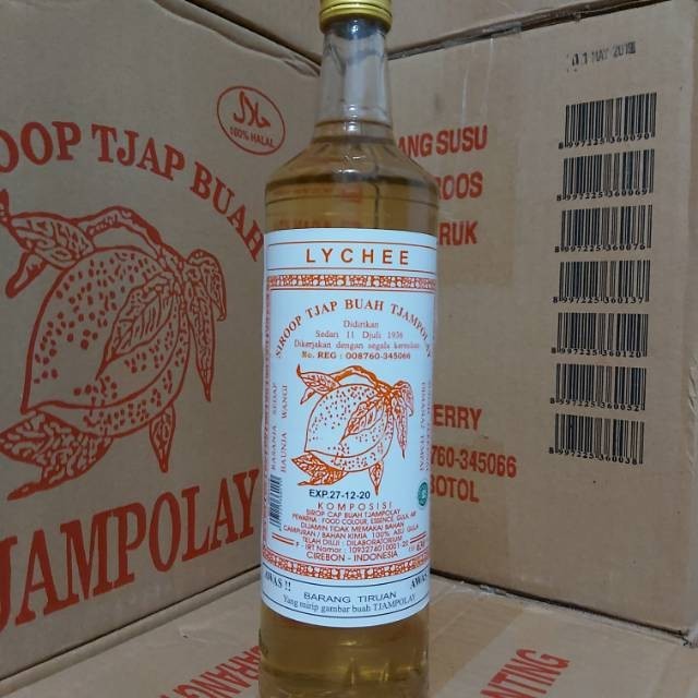 

SIRUP TJAMPOLAY Rasa Lychee EXP DEC 2025