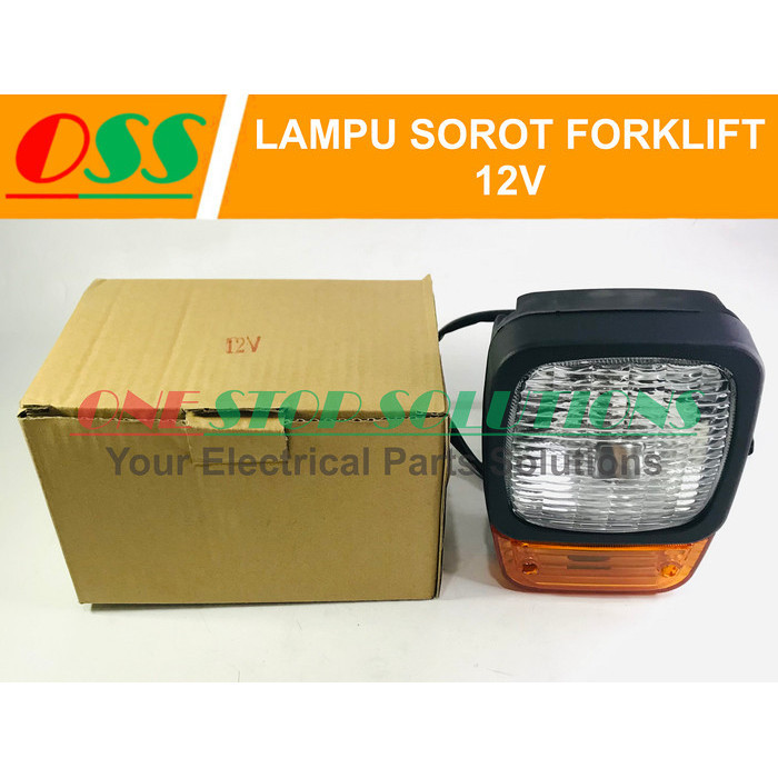 Lampu Sorot Forklift Excavator Alat Berat Sen Forklift Truk Universal