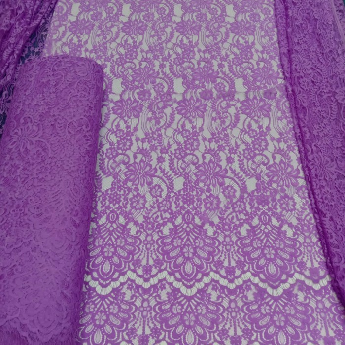 Naenggo Brokat Semi Prancis Kain Brukat Semi Prancis Bahan Brukat Semi Prancis