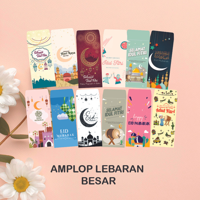 

Amplop Lebaran Unik /Eid Mubarak Idul Fitri Ramadhan Amplop Angpao 086