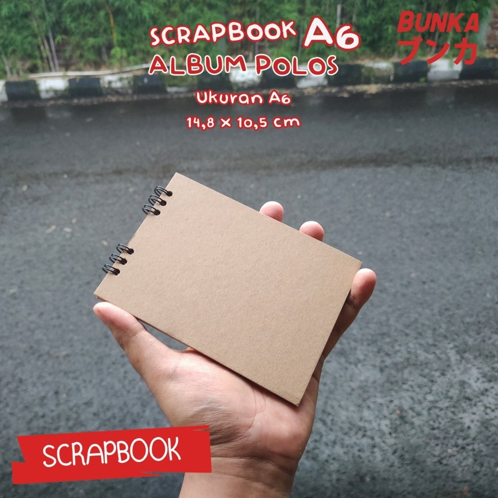 

RKE SCRAPBOOK A6 AESTHETIC MINI ALBUM VINTAGE BUKU CATATAN STORY BOOK KADO ANNIVERSARY VALENTINE