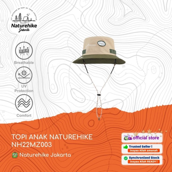 Topi Buet Anak Hiking / Camping / Mancing Naturehike Nh22Mz003