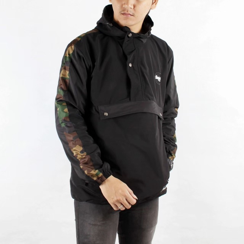 [LOOK STYLISH] Jaket cagoule lis army