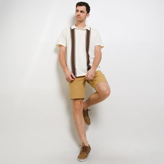 [ONLINE EXCLUSIVE] Hush Puppies Celana Pendek Pria Tods Mustard