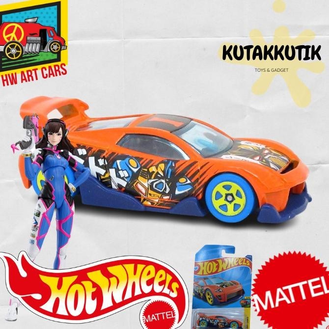 Hot Wheels MS-T Suzuka Orange Lot P 2022 HW Art Cars