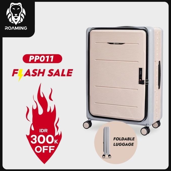 [Flash Sale] Roaming Koper Kabin & Bagasi Lipat PP011 - Diskon 300RB