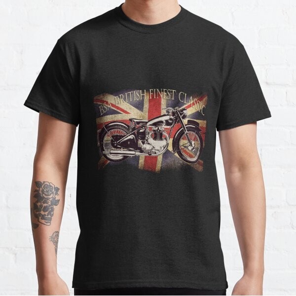 Baju Kaos BSA British Finest Motorcycle