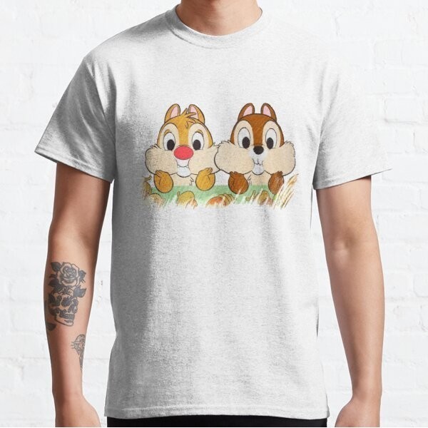 Baju Kaos Chip and Dale
