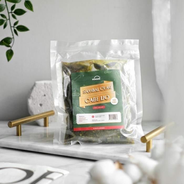 

Minami Sambal Cumi Cabe Ijo 300Gr