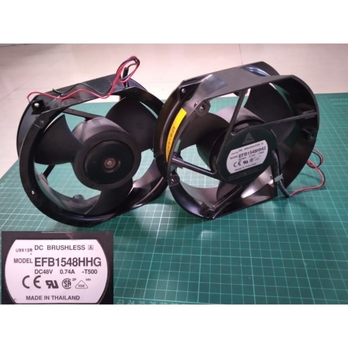 Kipas fan DC Brushless 24-48V 0.74A 4500 Rpm