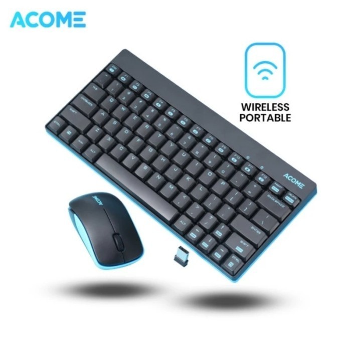 New ACOME AKM2000 keyboard & mouse wireless