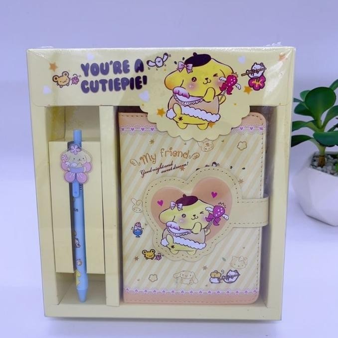 

Sale Terbatas Buku Diary Notebook Kuromi Cinnamoroll Melody Pompompurin