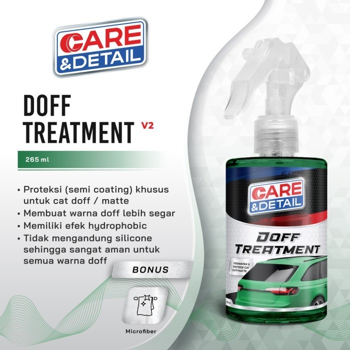 DOFF TREATMENT PERAWATAN KHUSUS DOFF MATTE MOBIL MOTOR CAT WRAPPING ORIGINAL