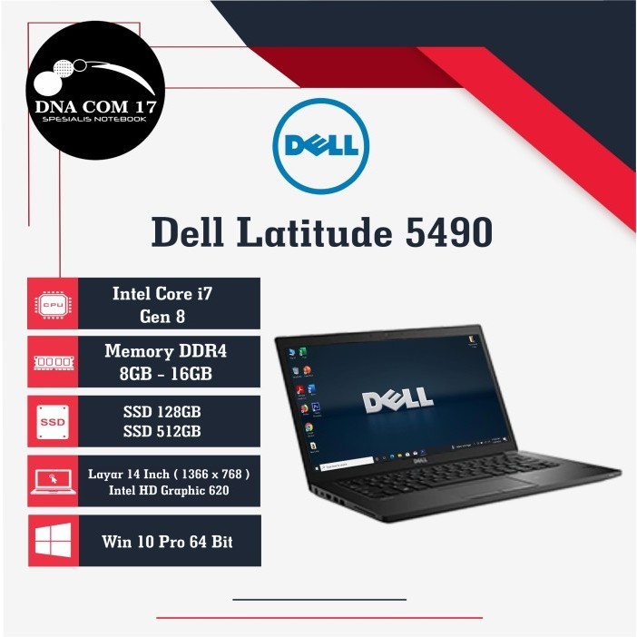 

Dell Latitude E5470 / 5480 / 5490 Original Berkualitas & Bergaransi