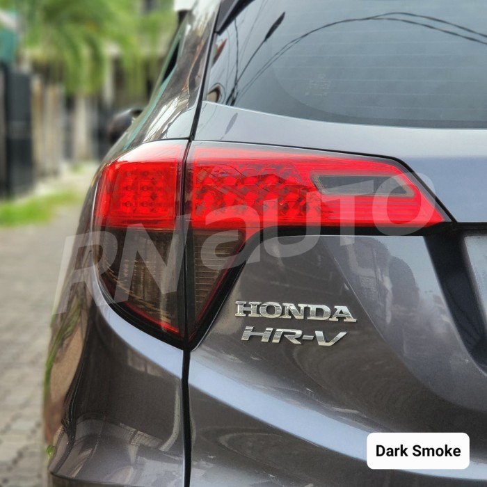 Stiker Smoke Lampu Belakang Tail Light Aksesoris Honda HRV 2015 - 2021