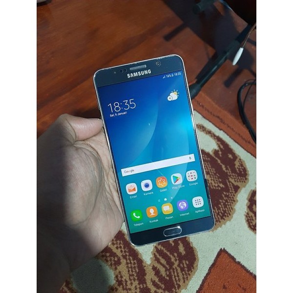 [NBR] Handphone Hp Samsung Galaxy Note 5 Ram 4gb Internal 32gb Second Seken Bekas Murah