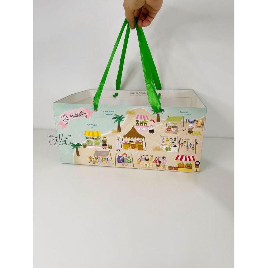 

(Paperbag Morocco) Tema Lebaran Idul Fitri 33 X 24 X 15 Cm 067