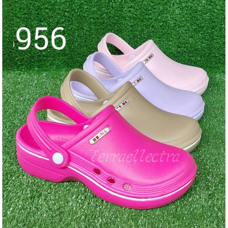 Sandal Kodok Warna Eva Rubber, Sandal Medis Lab Perawat, Sendal Baim, Sandal Dapur Chef, Sandal Pabr