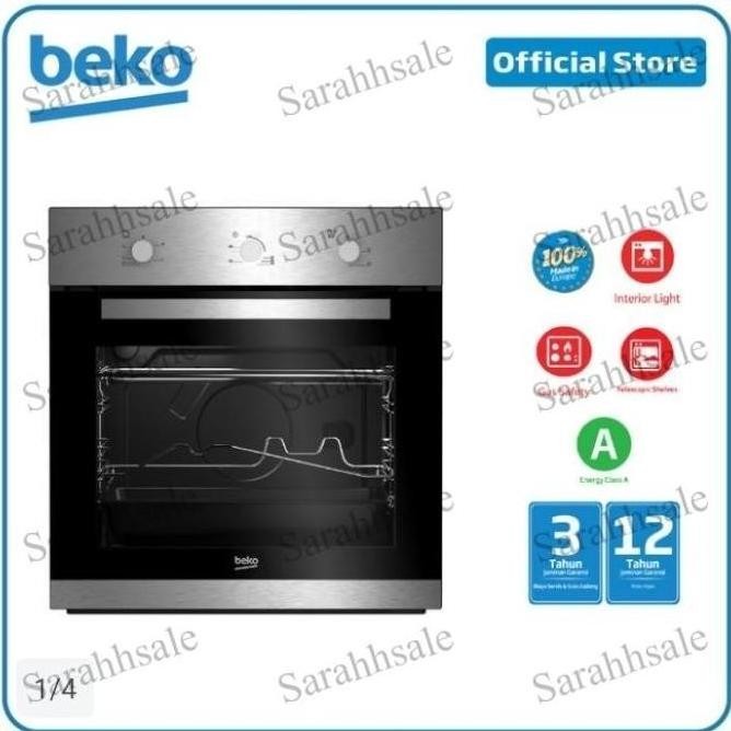 Diskon Beko Built In Oven 66 Liter Bigt22102X // Oven Gas Tanam Sundayblessing