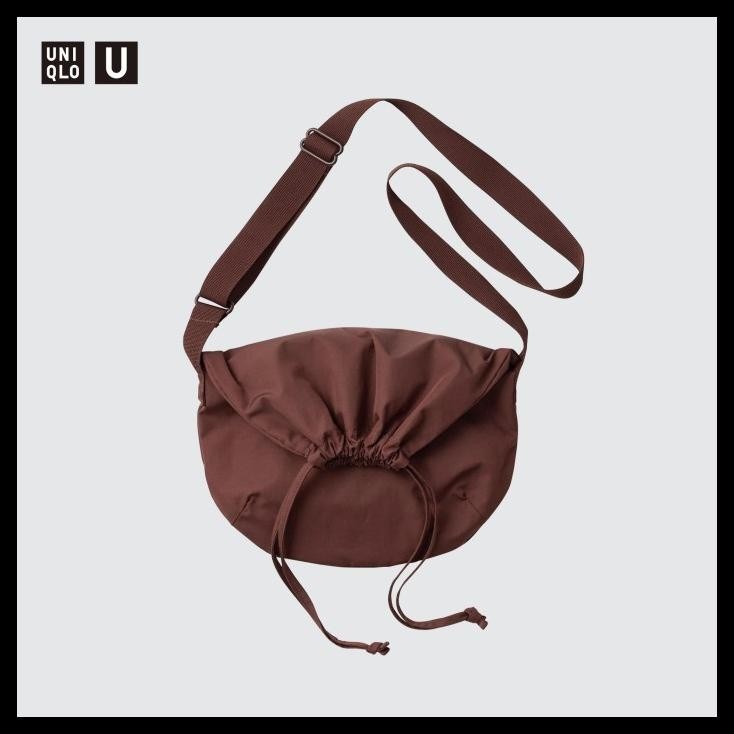 terbaru  uniqlo mini drawstring bag original / tas serut  ready