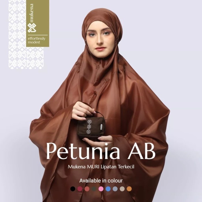 COD Mukena sekecil HP Petunia Karita Atas Bawah Mini Travelling Original