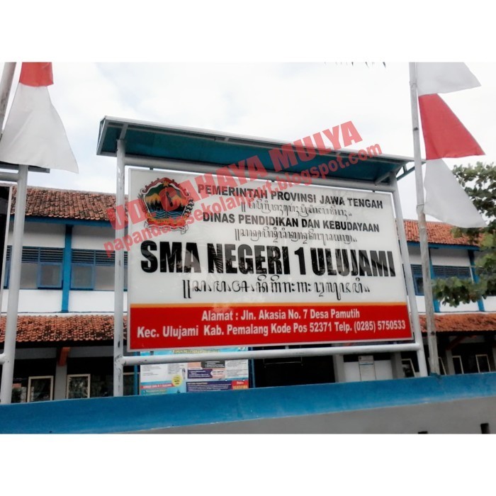 

Papan Nama Akrilik (Nama Sekolah/Masjid/Kantor)