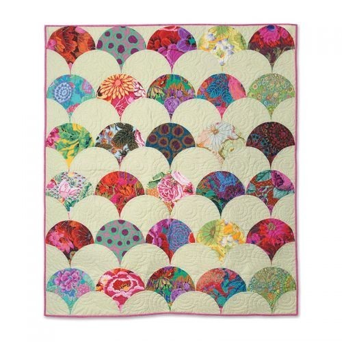 

Penggaris Patchwork Quilting Clamshells / Scallop / Circle (Hg00623)