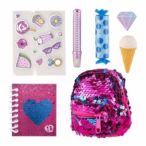 

Real Littles Micro Backpacks With 6 Surprise Stationary - Original
