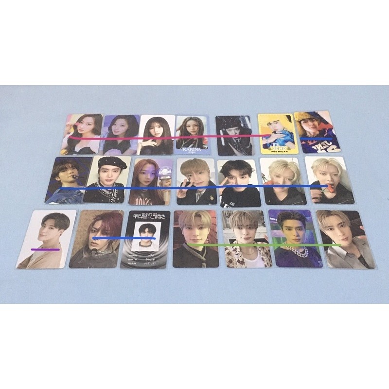 aab pc nct aespa karina jeno jaehyun giselle yuta taeil