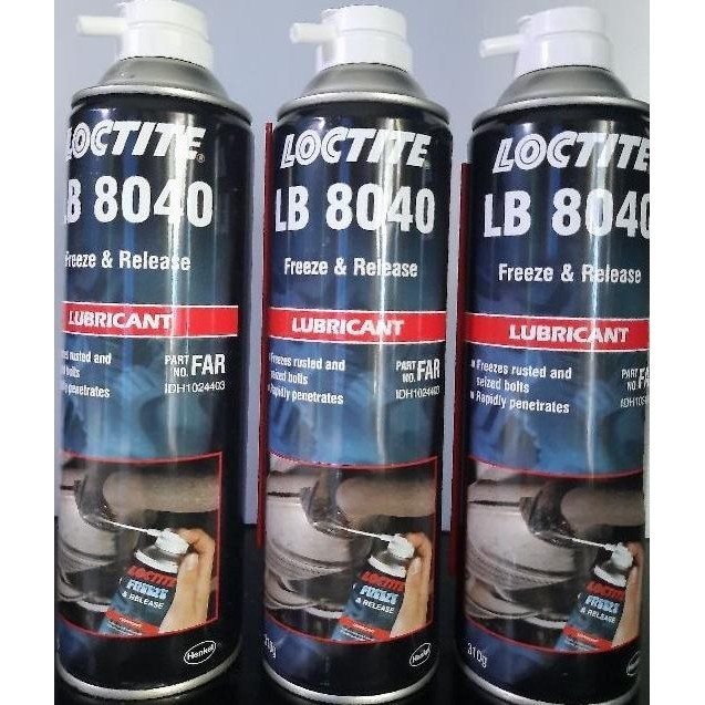 TERBARU LOCTITE FREEZE RELEASELB 8040,LOCTETI CAIRAN PELEPAS MUR BAUT ULIR HIGH QUALITY