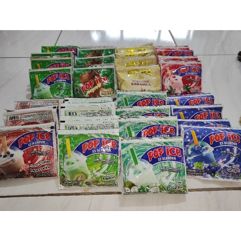 

POP ICE RENCENG BERBAGAI RASA (Harga per renceng isi 10's)