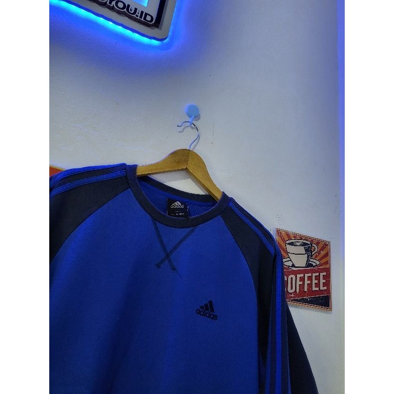 Jacket Crewneck Adidas vintage basicsimple