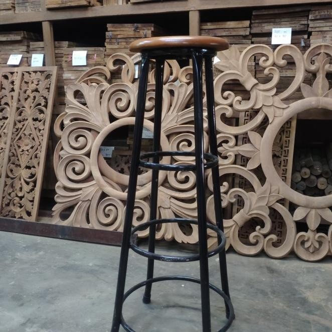 Kursi Besi Kursi Cafe Kursi Tinggi Kursi Out/Indoor 100 Cm