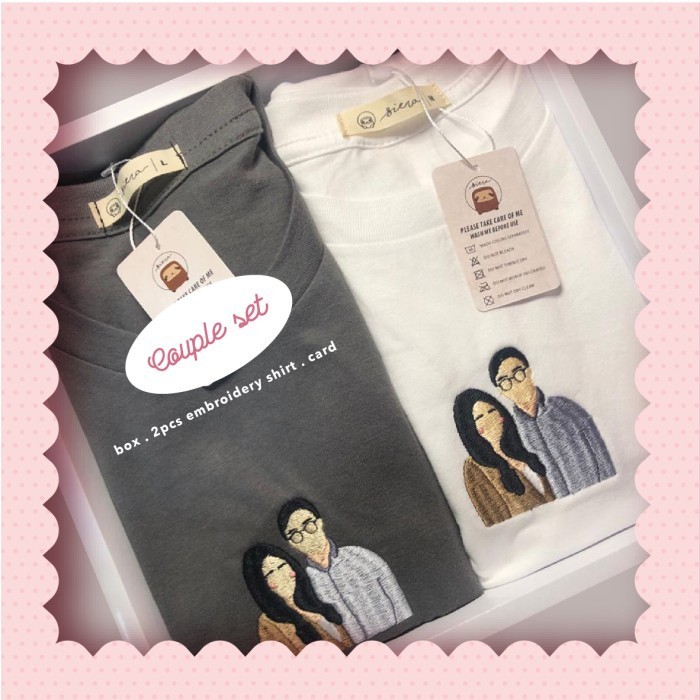 

Valentine Hamper Gift Hadiah Kado Boneka Kaos Couple Custom