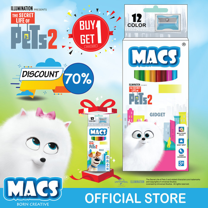 

Promo The Secret Life Of Pets 2 - Gidget (12 Colors) Buy 1 Get 1 Free Trendi