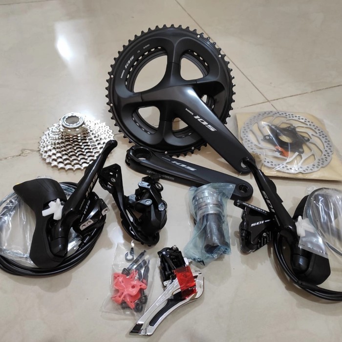 Groupset Shimano 105 R7020 Hydaulic Disc Brake
