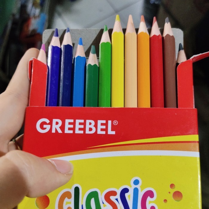 

Buruan Pensil Warna 12 Panjang Grebel Hemat