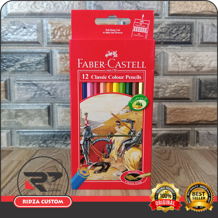 

Unik Pinsil Warna Faber Castell (12 Warna) Panjang Gilaa!!!