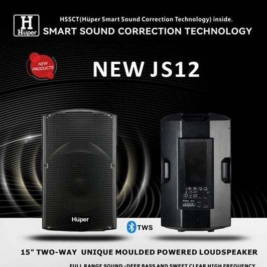 Huper Js12/ Js 12/ Js-12 New Speaker Aktif 15 Inch Original Novanzuri