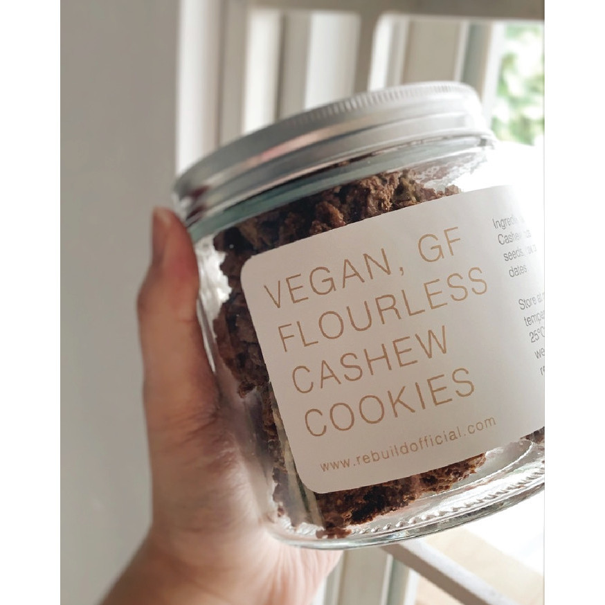 

Vegan Flourless Gf Cashew Butter Cookies