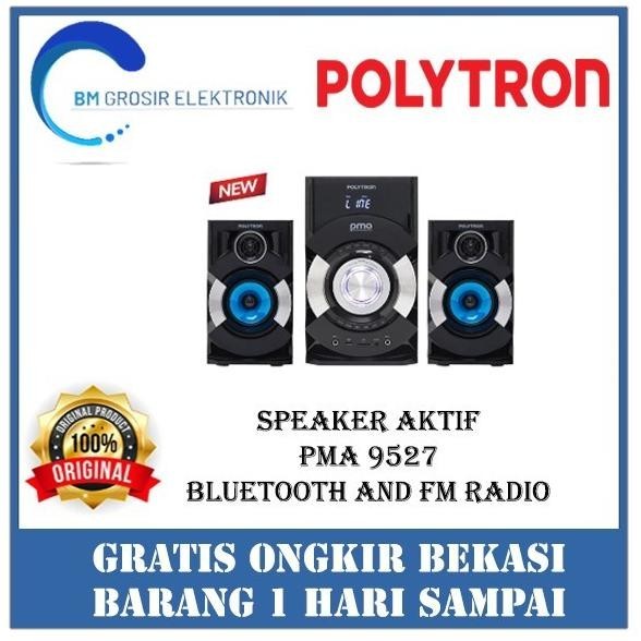 Terbaru Polytron Speaker Aktif Pma 9527 Bluetooth And Radio Fm Novanzuri