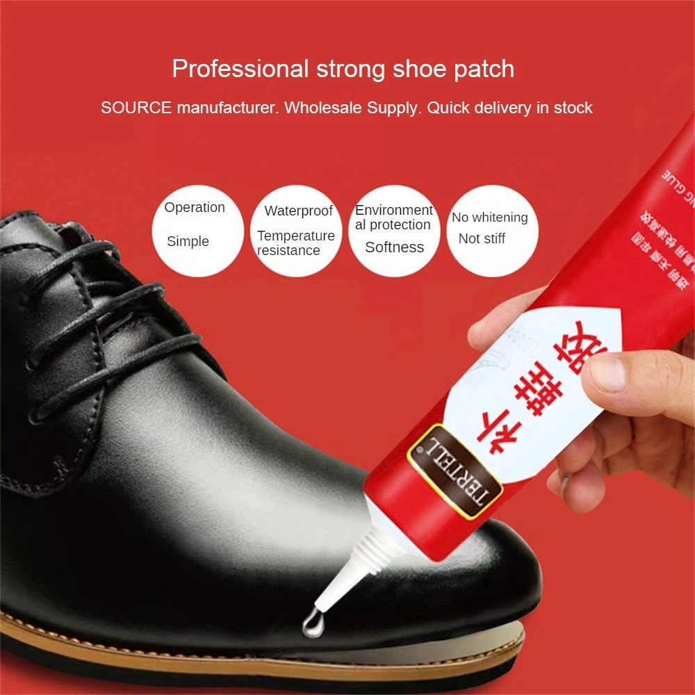 

GS15 Lem Sepatu Waterproof Quick Dry Shoe Glue Universal 30G Lem Super Kuat Serbaguna Rekat Perekat