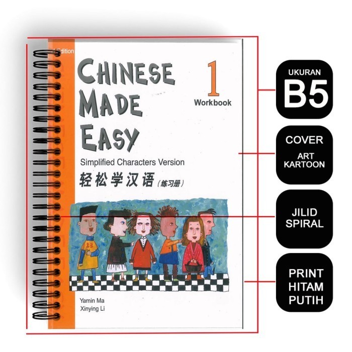 

BUKU BELAJAR BAHASA MANDARIN CHINESE MADE EASY WORKBOOK