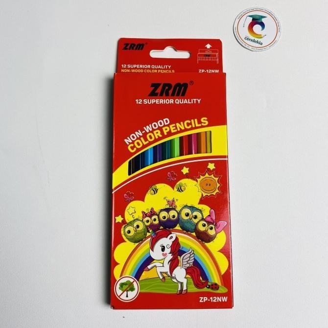 

```````] Pensil Warna ZRM 12w Non-Wood Pencils