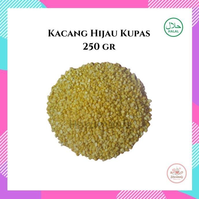 

Buruan beli] Kacang Hijau Kupas 250gr