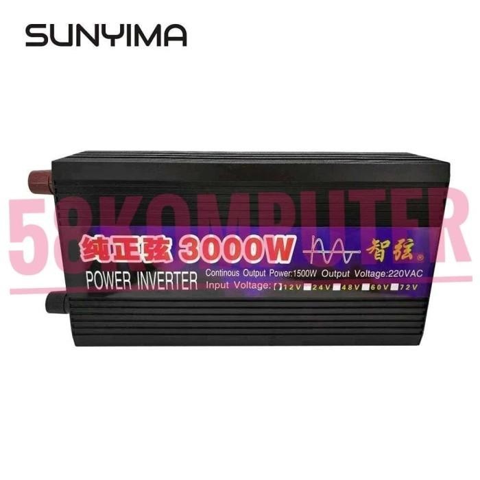 NEW CAR POWER INVERTER MOBIL DC TO AC DC 12V/24V TO AC 220V 5000W 2