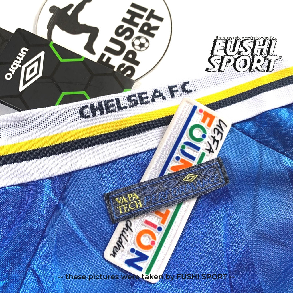 [BEST SELLER] NEW PRODUCT RETRO Jersey Baju Bola Chelsea Home 1997 1998 Grade Ori