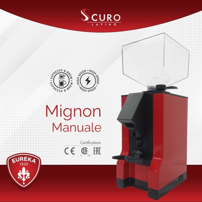 Terlaris Eureka Grinder Mignon Manuale Promo Terbaru