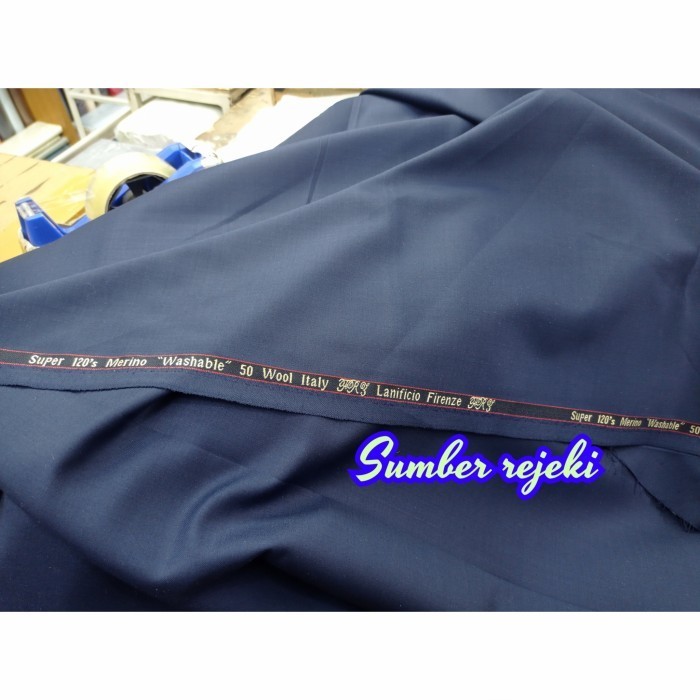 Kain Jas/Celana_Kain Wool 120'S Lanificio Firenze Made In Italy