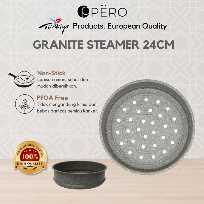 Terlaris Pero Food Steamer / Pengukus Makanan Multifungsi Promo Terbaru